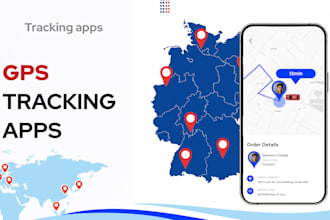 build a custom gps tracking and fleet management app for android and ios
