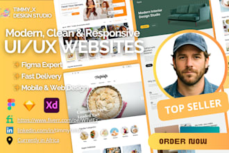do figma design, website design web app design UI UX design saas website app PSD