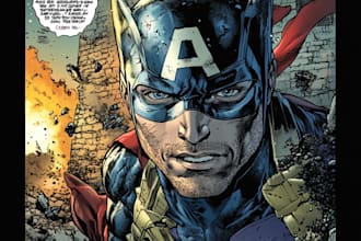 draw a  graphic novels and comic book