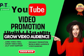 do superfast organic youtube video promotion for viral views