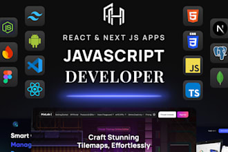 develop a full stack web app using react js and tailwind CSS