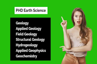 assist in field structural geology hydrogeology geochemistry applied geophysics