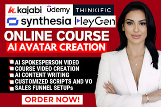 do online course video creation elearning video course with colossyan synthesia