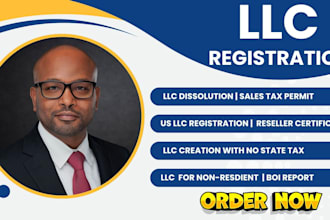 register US llc, dissolve llc, close ein, file boi report and non us resident