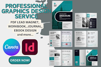canva ebook design, lead magnet, canva workbook, ebook formatting  layout design