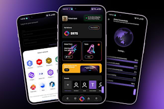 develop web3 and blockchain mobile apps and dapps