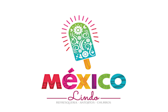 design a vibrant mexican food and restaurant logo