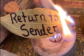 cast powerful return to sender spell, return all negativity and curses back