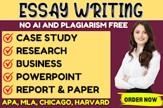 do quality case study analysis, research summary, apa paper writing