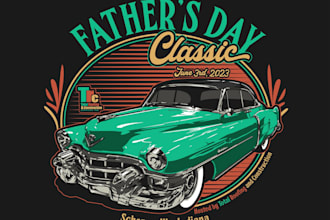 design car detailing classic cars logo