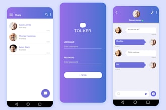 do professional flutter app for ios and android