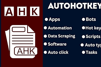 create scripts for bots and automation with autohotkey