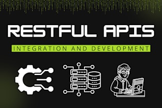 develop and integrate restful apis using node and express