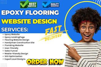 design stunning epoxy website epoxy landing page epoxy flooring website coating