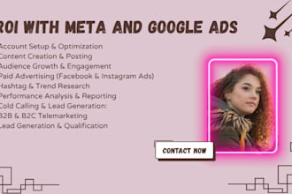maximize your ROI with expert meta and google ads