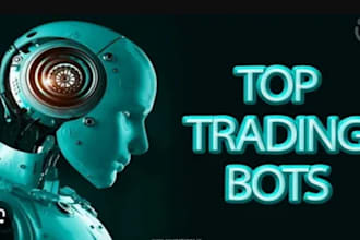 develop custom trading bots, telegram bot, discord bots