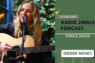 be your jingle singer radio podcast jingle and acapella