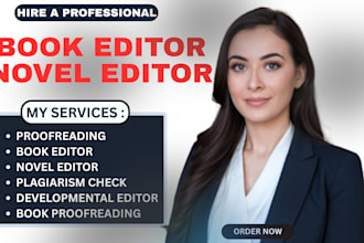 edit and proofread your book, novel, or ebook humanize ai, rewrite ai content