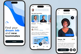 develop a social media app social chat app dating app