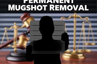permanently remove mugshots, cases, arrest records and bad news
