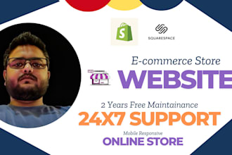 custom shopify wordpress woocommerce website development professional ecommerce