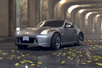 model 3d car interior and exterior, fivem game car, futuristic 3d car, animation