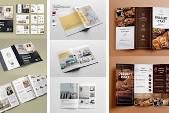 design product brochure product catalogue lookbook flyer gym flyer trifold