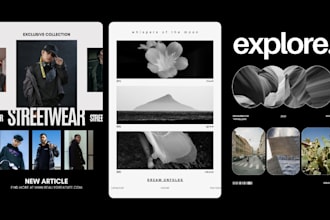 design aesthetic instagram posts, carousel, puzzle feed and canva templates