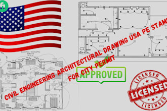 licensed architect, civil, structural engineering USA pe stamp, alaska, arizona