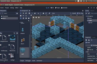 develop 2d 3d godot game for you