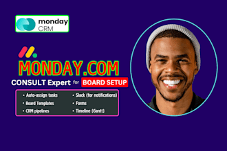 setup airtable monday crm zapier twilio integration mondaycom automation expert
