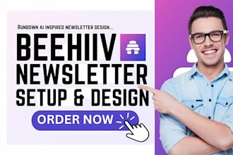 do fast beehiiv account setup beehiiv ai newsletter design beehive landing page
