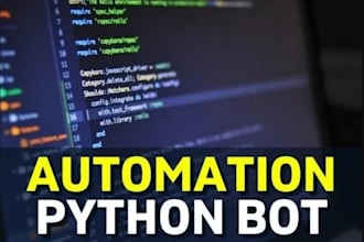 develop mass dm bot, sales bot, auto listing bot, automation script, scraper bot