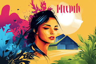 create artistic vector illustration