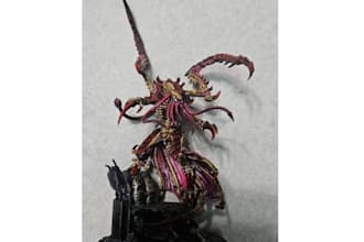 do 3d print and paint miniature warhammer 40k model painting using hand brush