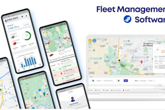build ai fleet management app, vehicle tracking website, gps, real time tracking