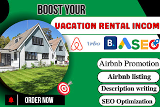 do airbnb promotion, airbnb marketing, airbnb listings, vrbo