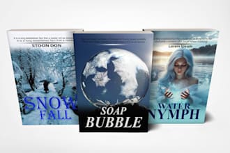 generate creative book cover or ebook cover design