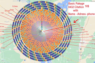 do 80,000 google map citations for gmb ranking and local SEO
