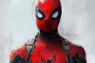 draw you as a marvel character