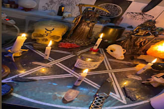 craft a powerful custom spell for love, protection and  more