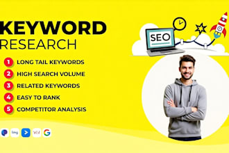 research long tail and low competitive keywords