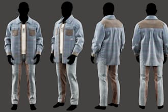 design stunning 3d clothing and fashion items in clo3d and blender