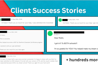 proofread and edit your personal statement or statement of purpose