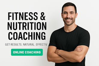 coach you on fitness, nutrition and hormones