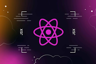 develop responsive website, nft landing page with react js