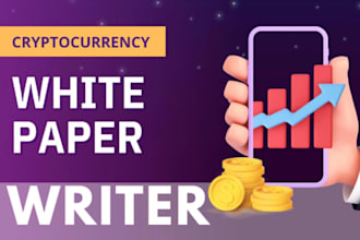 write professional whitepaper for cryptocurrency and nft blockchain