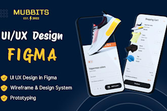 create modern designs for mobile apps and websites on figma