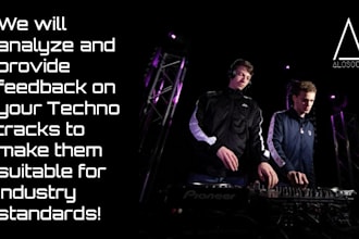 review and give feedback to your techno track of all genres