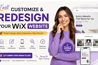 customize and redesign your wix blog website